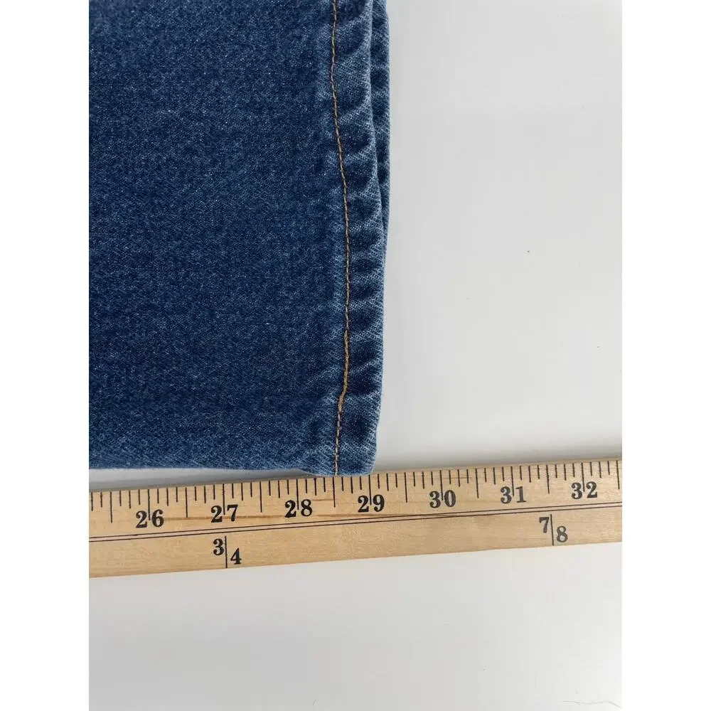 VNTG (10/00) Levi’s 517 Jeans Men’s 36x29 Boot Cut Dark Wash Made In USA Y2K